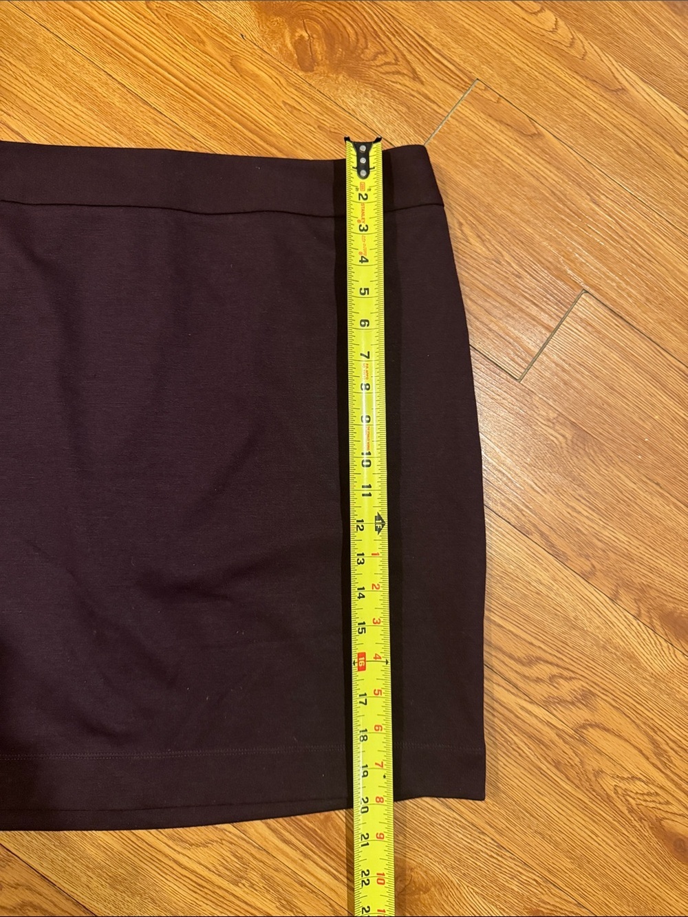 Eggplant colored Pencil Skirt from Loft - Picture 6 of 8